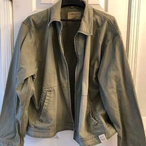 American Eagle XL olive drab light jacket